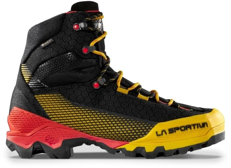Vyriški žygio batai La Sportiva Aequilibrium ST GTX, juodi ir geltoni