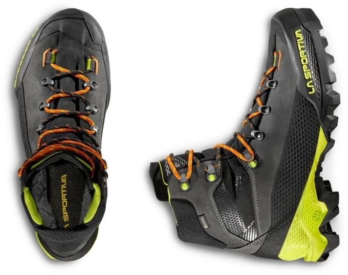 Vyriški žygio batai La Sportiva Aequilibrium LT GTX, tamsiai pilki ir salotiniai