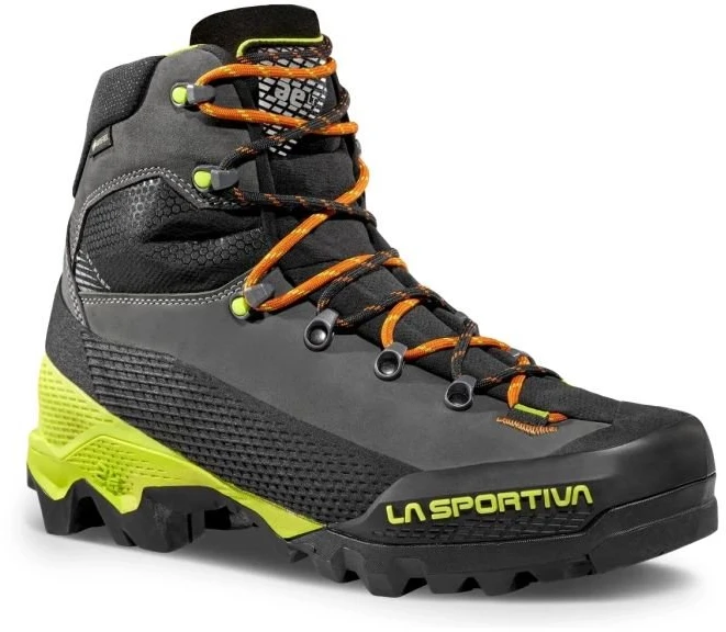 Vyriški žygio batai La Sportiva Aequilibrium LT GTX, tamsiai pilki ir salotiniai