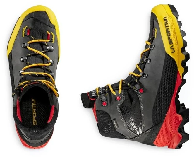 Vyriški žygio batai La Sportiva Aequilibrium LT GTX, juodi ir geltoni