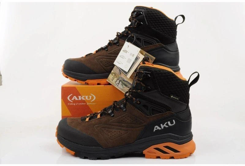 Vyriški žygio batai, rudi Aku Reactive Gore-tex