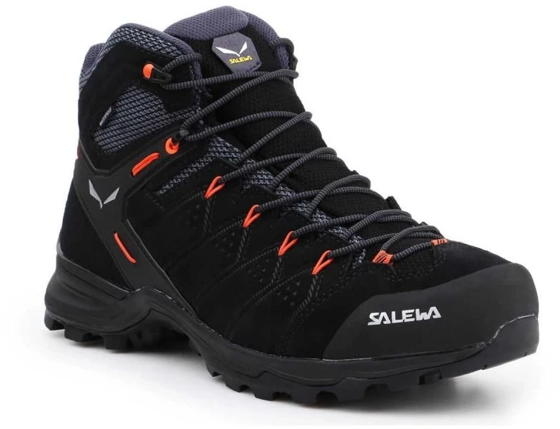 Vyriški žygio batai Salewa Alp Mate Mid WP, juodi