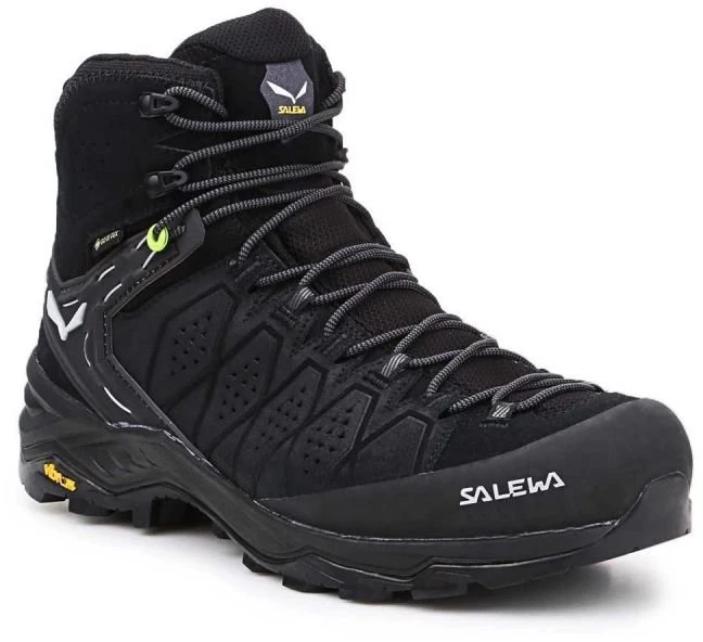 Vyriški žygio batai Salewa Alp Trainer 2 Mid GTX, juodi