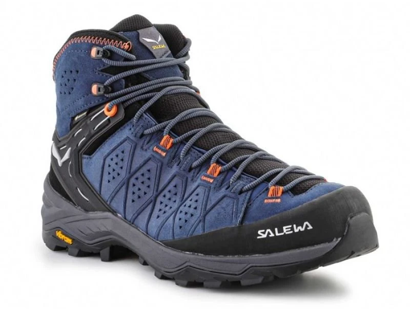 Vyriški žygio batai Salewa Alp Trainer 2 Mid GTX, mėlyni