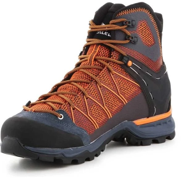 Vyriški žygio batai Salewa MTN Trainer Lite Mid GTX, oranžiniai