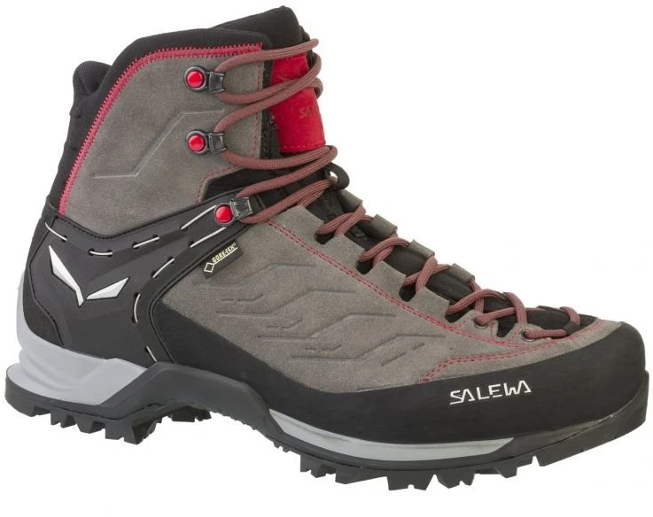 SLW Salewa MTN Trainer Mid GTX Kištukinis Suaugusiems Anglies, Pilka, Raudona
