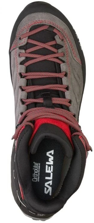 SLW Salewa MTN Trainer Mid GTX Kištukinis Suaugusiems Anglies, Pilka, Raudona