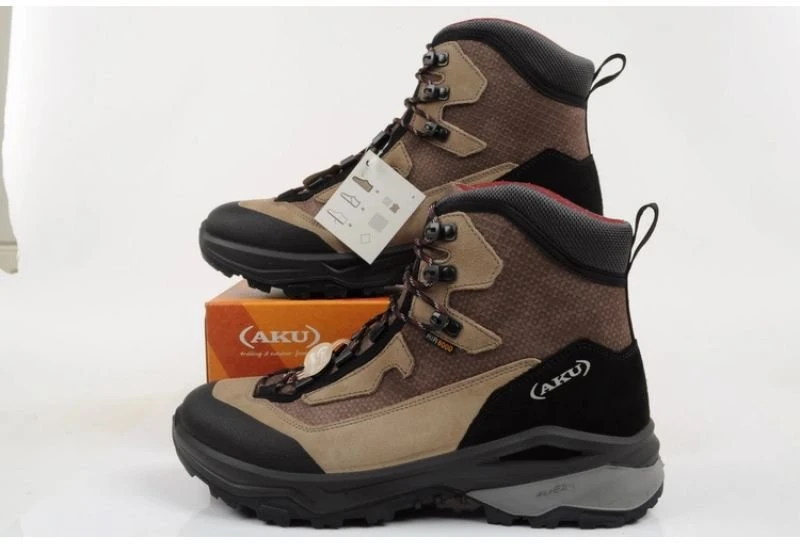 Vyriški žygio batai su GORE-TEX membrana AKU Adapta, smėlio ir juodi