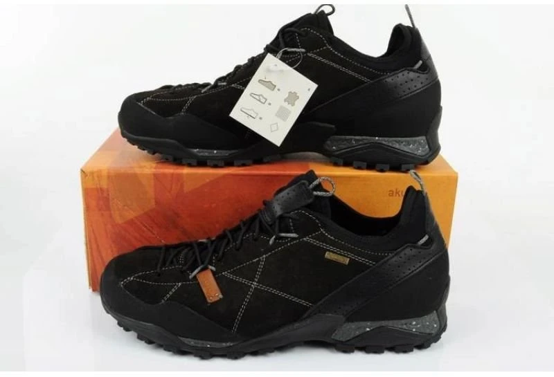 Vyriški žygio batai su GORE-TEX membrana Aku Nativa GTX, juodi