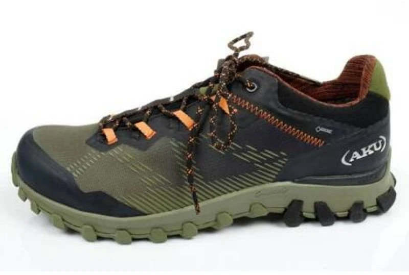 Vyriški žygio batai su GORE-TEX membrana AKU Levia GTX, žali