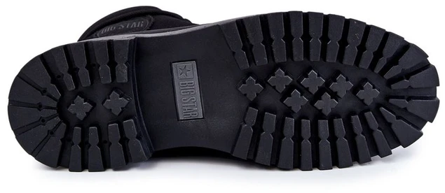 Vyriški žygio batai su Memory Foam vidpadžiu Big Star, juodi
