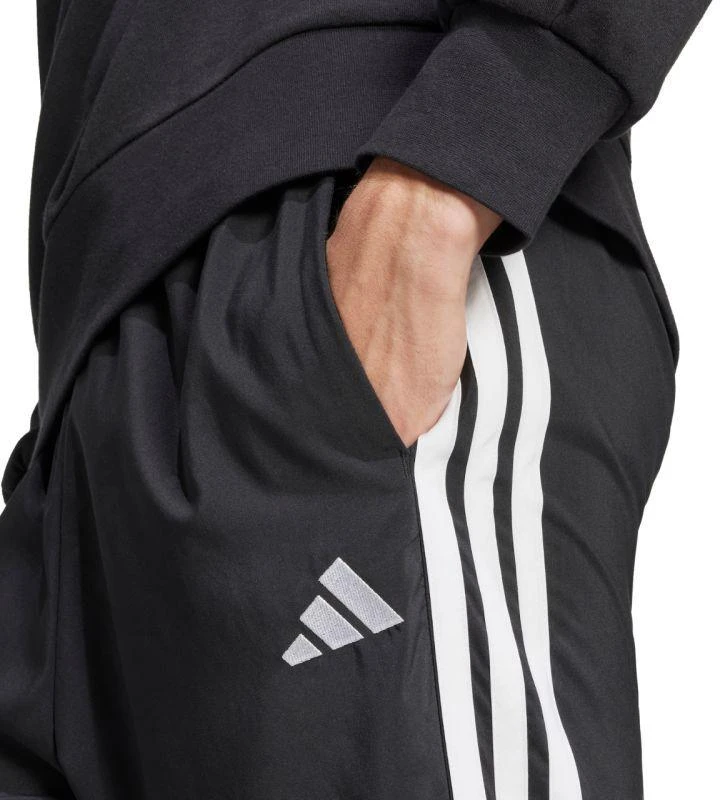 Vyriškos adidas Essentials Stanford kelnės su atvirais galais, juodos JC8491