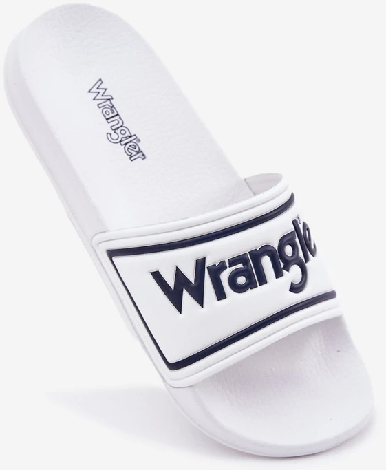 Vyriškos baltos WRANGLER šlepetės
