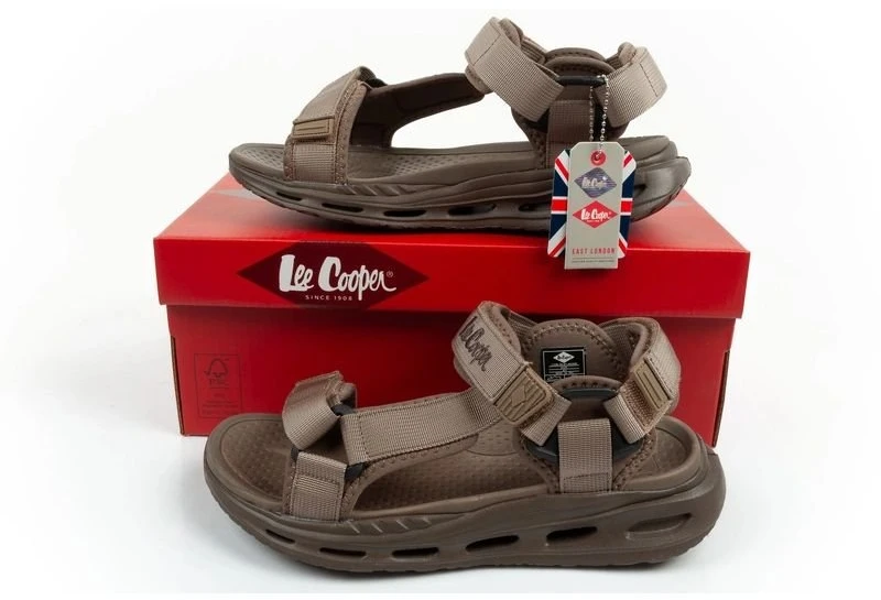 Vyriškos basutės su lipukais Lee Cooper, žalios