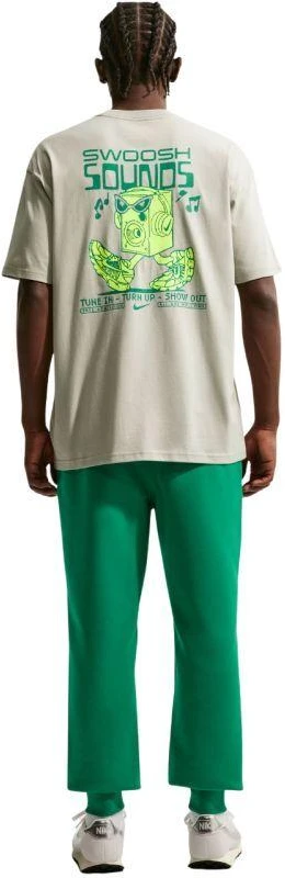 Vyriškos bėgimo kelnės Nike Club BB, žalios spalvos, FN3787 365
