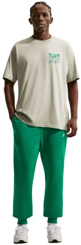 Vyriškos bėgimo kelnės Nike Club BB, žalios spalvos, FN3787 365