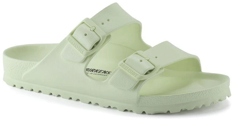 Vyriškos Birkenstock Arizona Essentials EVA „Faded Lime“ spalvos putplasčio šlepetės plačiai pėdai (1024571)