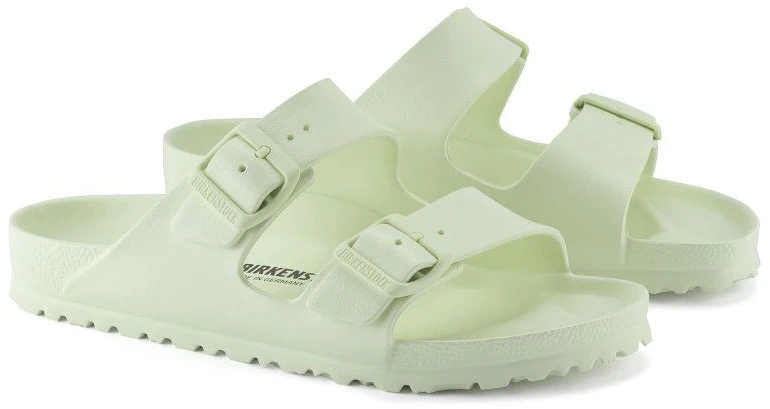 Vyriškos Birkenstock Arizona Essentials EVA „Faded Lime“ spalvos putplasčio šlepetės plačiai pėdai (1024571)