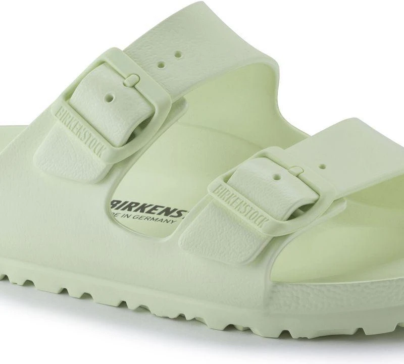 Vyriškos Birkenstock Arizona Essentials EVA „Faded Lime“ spalvos putplasčio šlepetės plačiai pėdai (1024571)