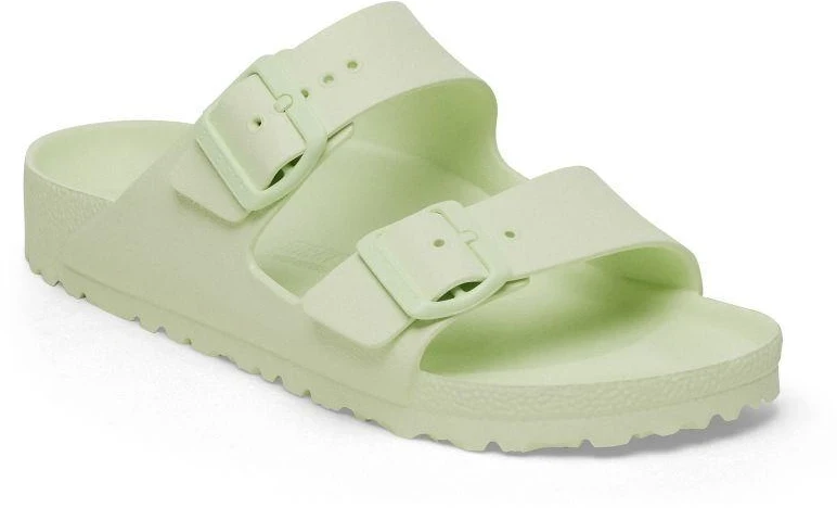 Vyriškos Birkenstock Arizona Essentials EVA „Faded Lime“ spalvos putplasčio šlepetės plačiai pėdai (1024571)