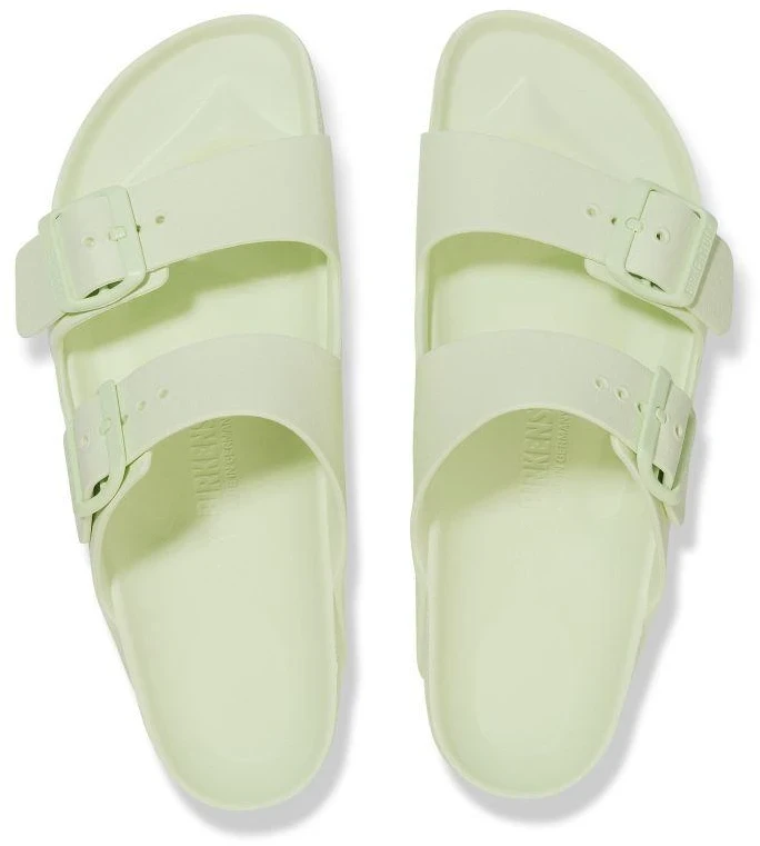 Vyriškos Birkenstock Arizona Essentials EVA „Faded Lime“ spalvos putplasčio šlepetės plačiai pėdai (1024571)