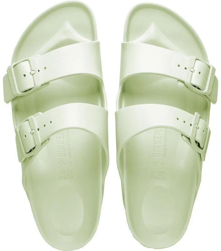 Vyriškos Birkenstock Arizona Essentials EVA „Faded Lime“ spalvos putplasčio šlepetės plačiai pėdai (1024571)
