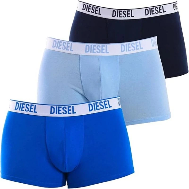 Vyriškos bokserinės trumpikės Diesel Shawn, 3 vnt., mėlynos