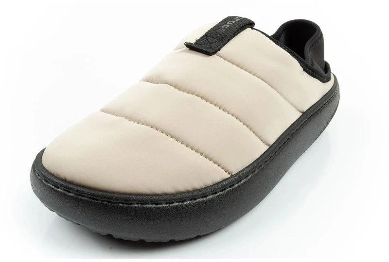 Vyriškos Crocs šlepetės Classic Puff Galingumas, smėlio spalvos, šiltintos