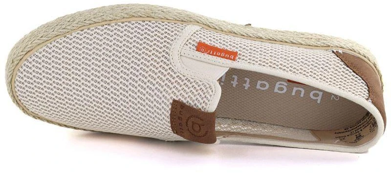 Vyriškos įsispiriamos espadrilės smėlio spalvos Bugatti TT15305