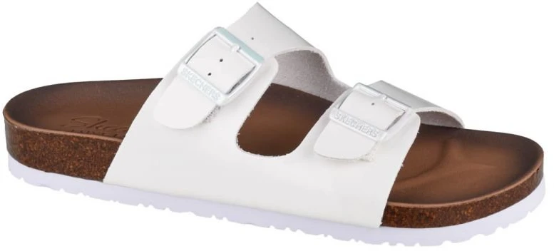 Vyriškos įspiriamos šlepetės Skechers Granola-Gloss Floss, baltos