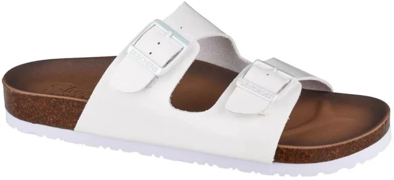 Vyriškos įspiriamos šlepetės Skechers Granola-Gloss Floss, baltos