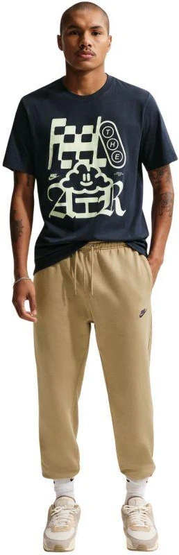Vyriškos kelnės Nike Club BB Jogger, smėlio spalvos, FN3787 298