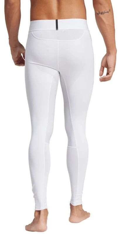 Vyriškos kompresinės tamprės adidas Techfit Tight Long, baltos