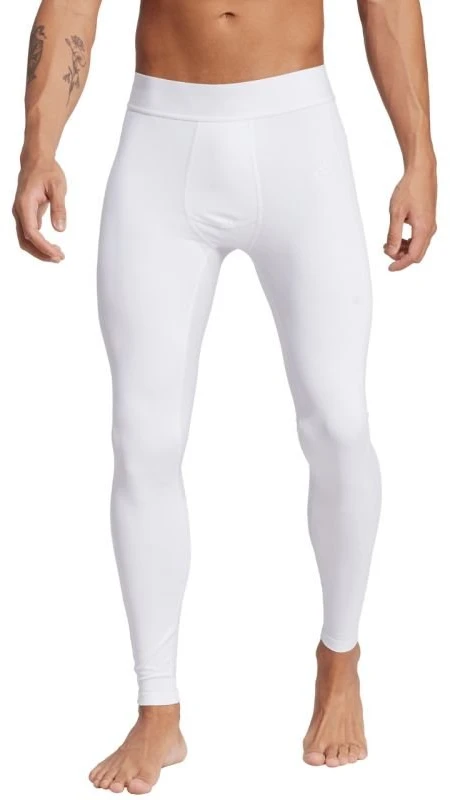 Vyriškos kompresinės tamprės adidas Techfit Tight Long, baltos