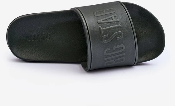 Vyriškos lengvos šlepetės Big Star MM174324 Dark Žalias BSB27251
