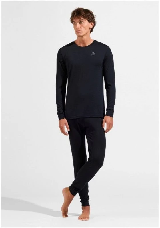ODLO BL BOTTOM ilgos MERINO kelnės, dydis M, juodas