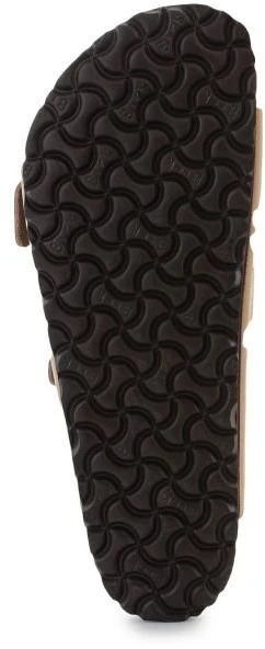 Vyriškos odinės šlepetės Birkenstock Arizona BS, tabako rudos