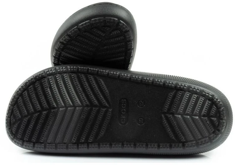 Vyriškos pašiltintos šlepetės Crocs Classic Puff Galingumas, juodos