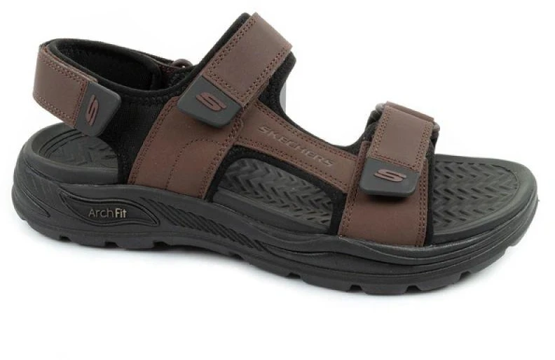 Vyriškos Skechers Arch Fit basutės su lipukais vasarai