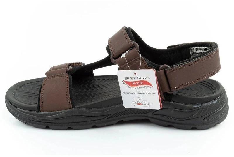 Vyriškos Skechers Arch Fit basutės su lipukais vasarai