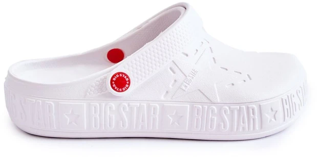 Vyriškos šlepetės Big Star, baltos