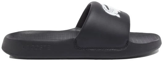 Vyriškos šlepetės Lacoste Serve Slide 1.0, juodos ir baltos