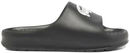 Vyriškos šlepetės Lacoste Serve Slide 2.0, juodos ir baltos