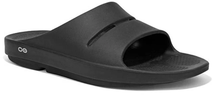 Vyriškos šlepetės OOFOS OOahh Slide, juodos