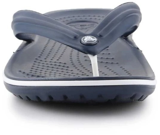Vyriškos šlepetės per pirštą Crocs Crocband Flip, juodos