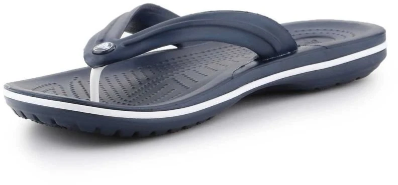 Vyriškos šlepetės per pirštą Crocs Crocband Flip, juodos