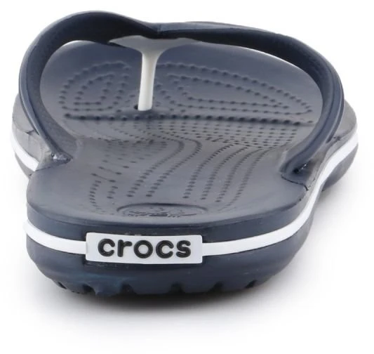 Vyriškos šlepetės per pirštą Crocs Crocband Flip, juodos