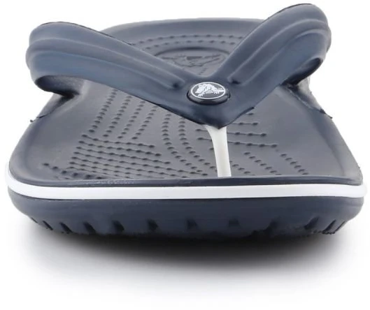 Vyriškos šlepetės per pirštą Crocs Crocband Flip, juodos