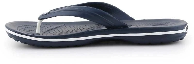 Vyriškos šlepetės per pirštą Crocs Crocband Flip, juodos