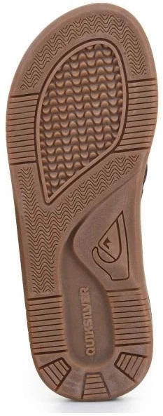 Vyriškos šlepetės per pirštą Quiksilver, rudos